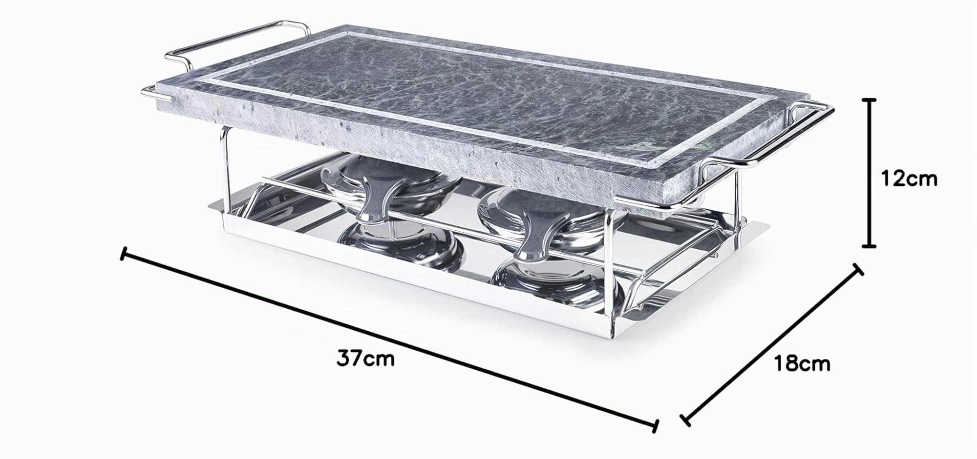Grill Piedra 37X18 CM