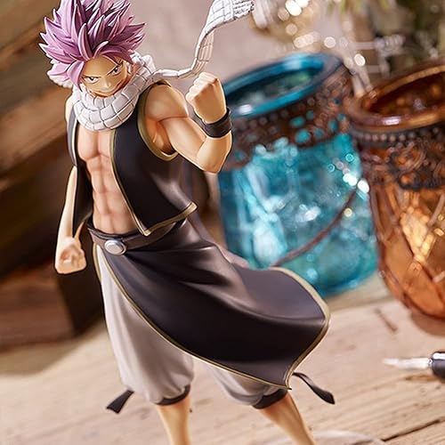 Miniatura 6 de LUNK Natsu Dragneel Figura de acción de PVC de posición de pie modelo 7.5 pulgadas, colección de estatuas de anime, decoración de escritorio, regalo