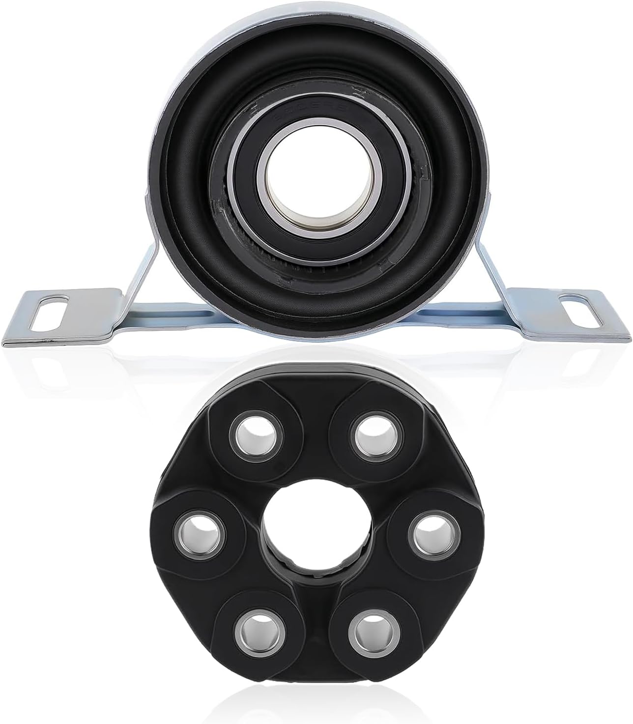 MOTOALL Rear Driveshaft Center Support Bearing & Coupler Kit 26111227410 26121226731 Fit for BMW 320i 323i 325i 328i 330i Z4