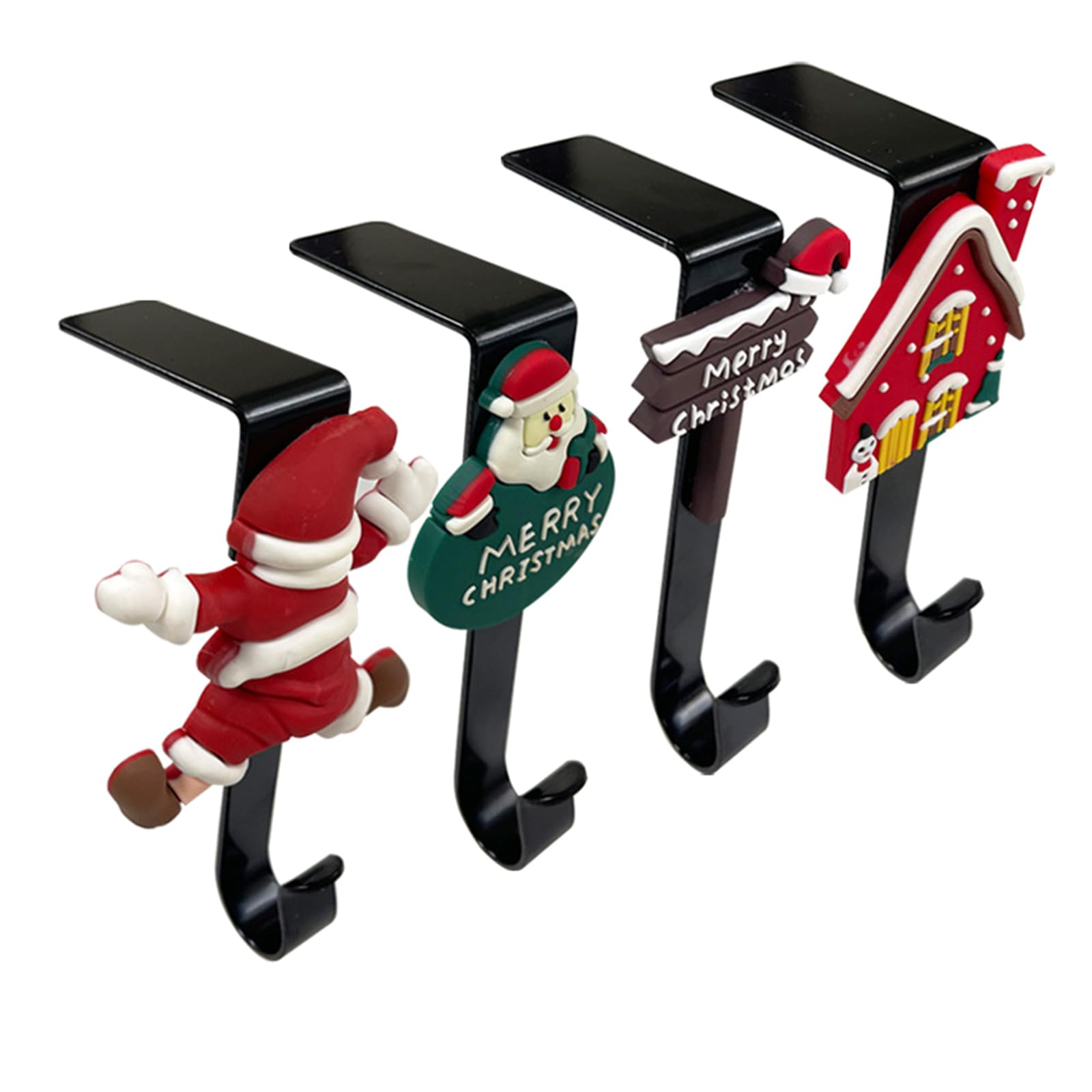 Attaches en fer pour bas de Noël et décorations de fête - 500 pièces