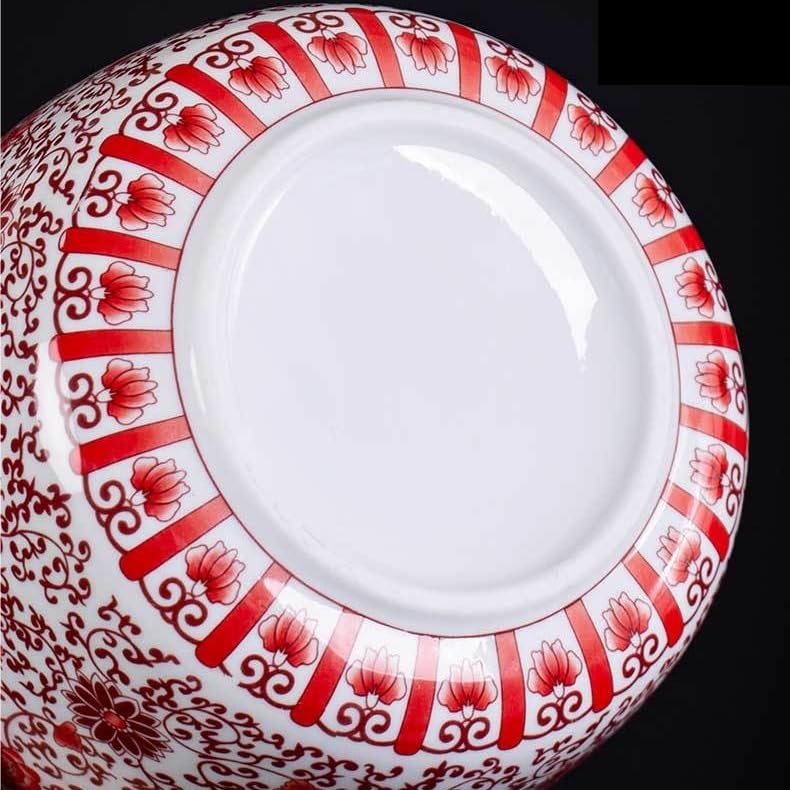 Duży niebieski i biały kubek na herbatę owinięty ceramiczny słoik uszczelniony czarny herbata pu'er biała herbata garnek do przechowywania luzem pojemnik do przechowywania (A)