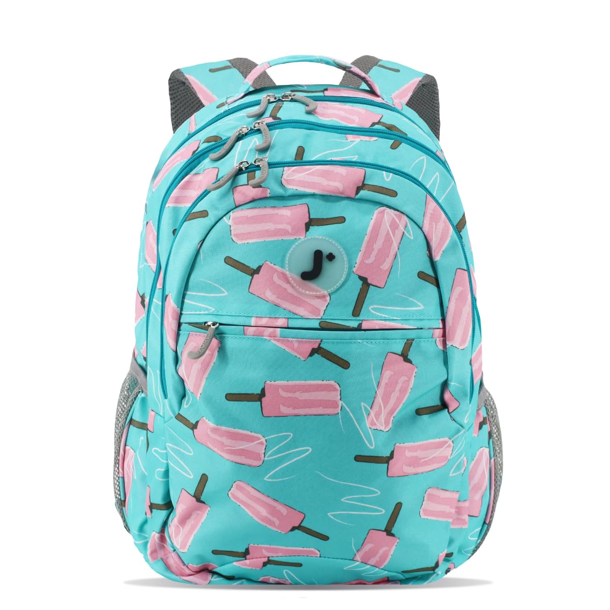 J World New York Women's Sunrise Rolling Fashion Backpack, Ice Pop, One Size