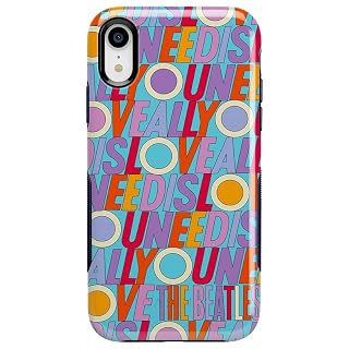 Casely iPhone XR Case | All You Need is Love | Beatles | Bold Protective Design - Les Beatles, Paul McCartney, John Lennon, RIngo Starr, George Harrison