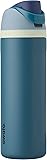 Owala FreeSip Insulated Stainless Steel Water Bottle with Straw for Sports and Travel, BPA-Free, 24-oz