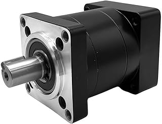 Ratio 30:1 Planetary Gearbox Nema34 Reducer Gear Head Gearbox Backlash < 28 arc-min for 14mm Input Shaft 16mm Output Shaft for CNC Router Bandsaw Benchtop Machine