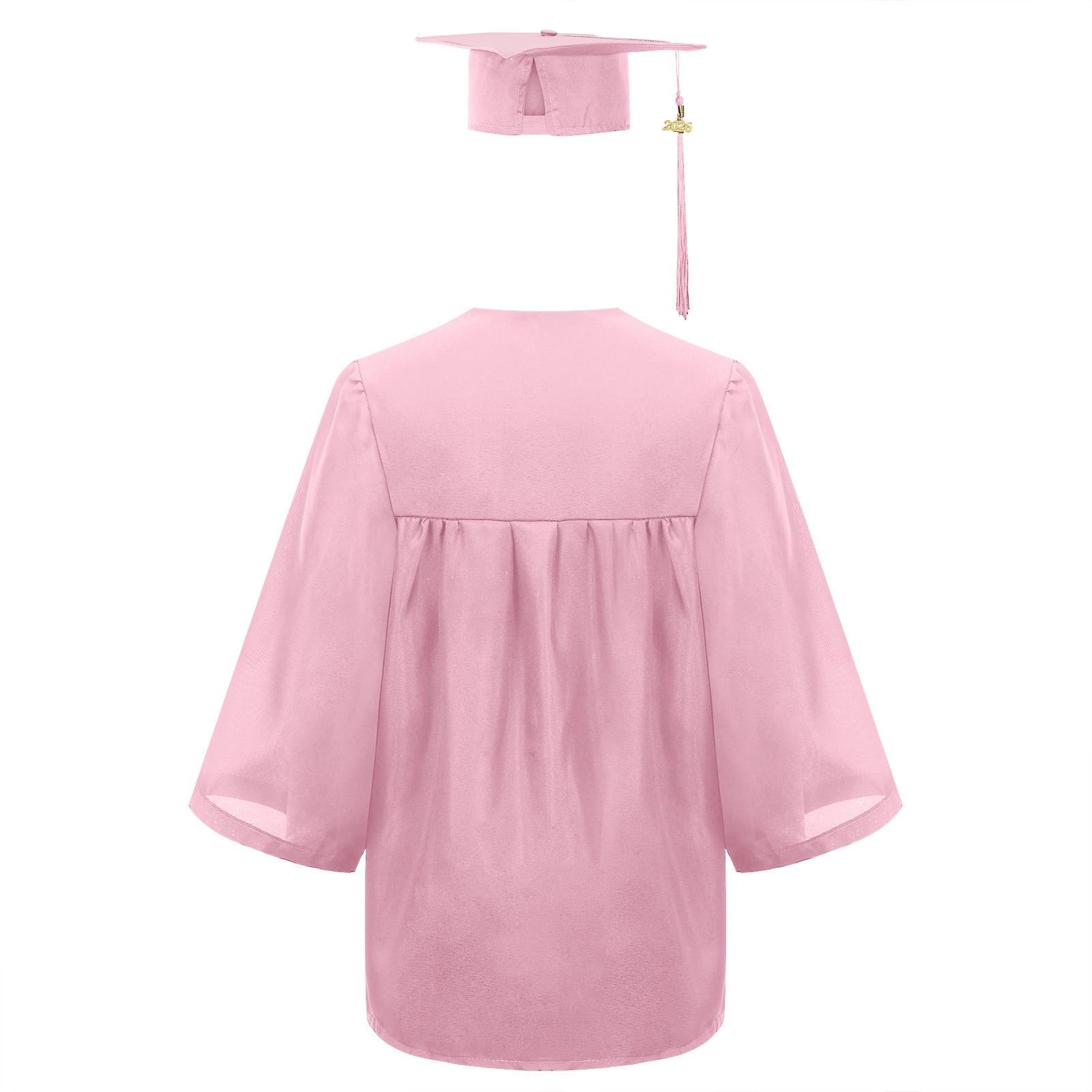 2026 Kids Graduation Cap and Gown Kindergarten Preschool Graduation Gown and Cap Set for Kids Boys Girls Ceremonies Outfit — view 4