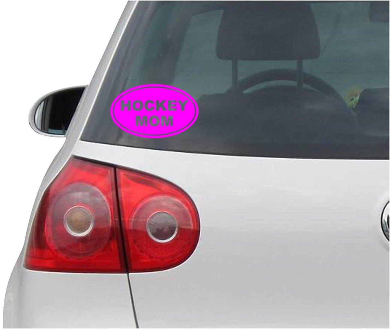 INDIGOS UG Adesivo auto - Sticker - Auto - JDM - Die Cut - Play Hard Lacrosse Decal Car Window Laptop Sticker - Argento - 149 mm x 68 mm