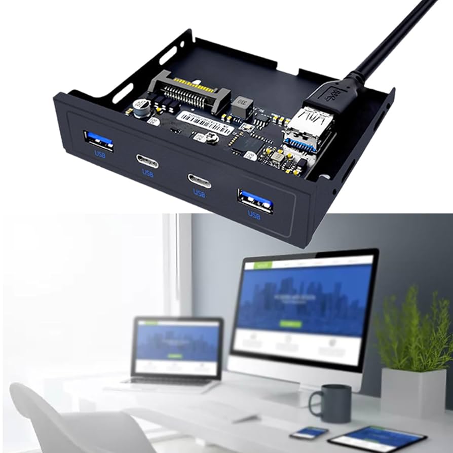 WindowsデスクトップPC USBポート多数 Amazon.co.jp: マルチポート USB3.2 フロントパネル USB 拡張