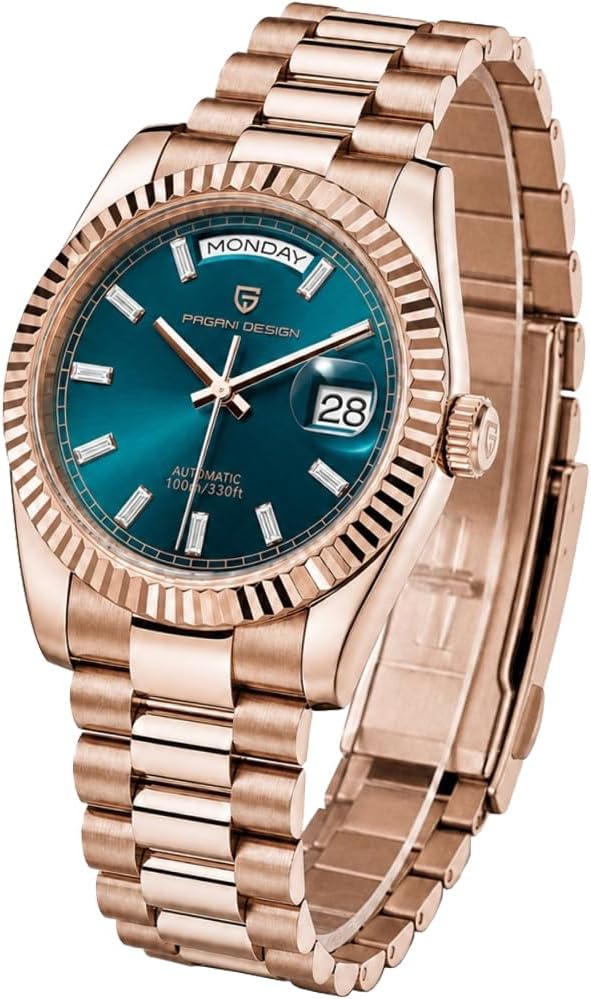 Pagani Design DD36 Men's Watches Luxury Automatic Watch Men AR Sapphire Glass Mechanical Wristwatch Men 10Bar ST16 Movt