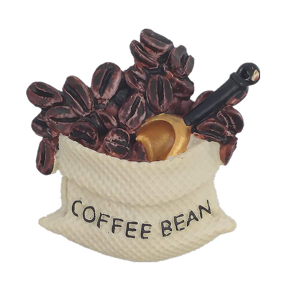 Muyu Magnet Coffee Manual Grinder 3D Coffee Bean Of Seattle Usa Fridge Magnet Souvenir Gift, Home & Kitchen Decoration Magnetic Sticker Seattle America Refrigerator Magnet Collection