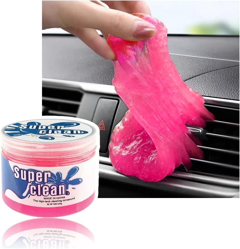 Car Cleaning Gel for Car Cleaning Kit Car Putty Car Slime for Cleaning Car Cleaning Putty for Car Interior Cleaner Car Dust Cleaning Gel for Car Detailing Kit Car Accessories Keyboard Cleaner-picture-10
