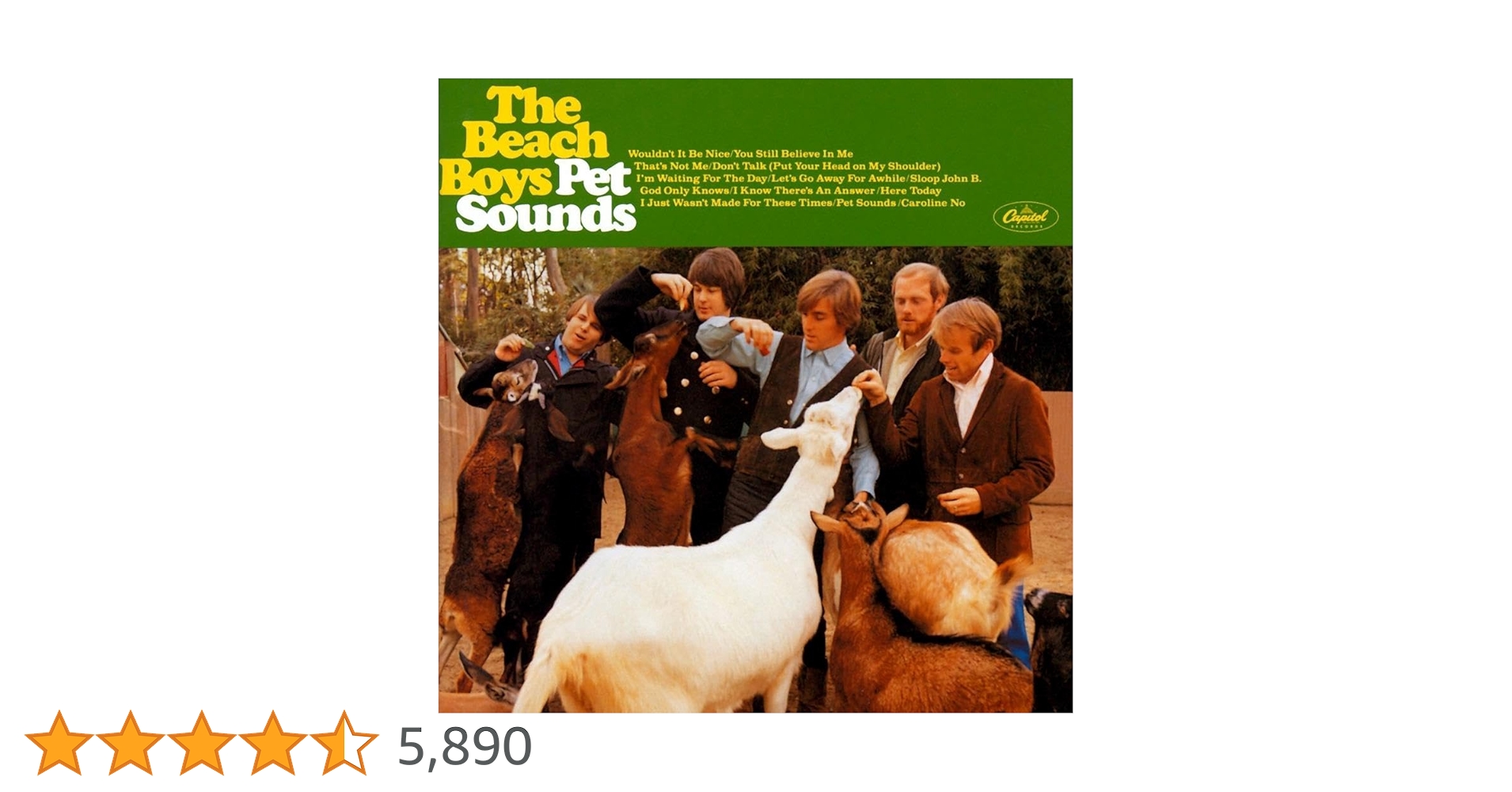Amazon.co.jp: PET SOUNDS: ミュージック