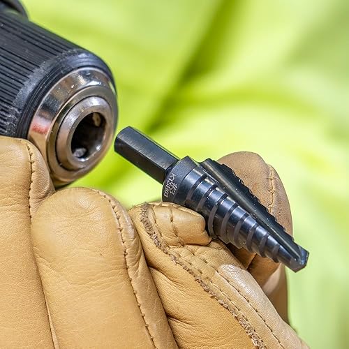 Vista 117 de Klein Tools broca escalonada con ondulado doble