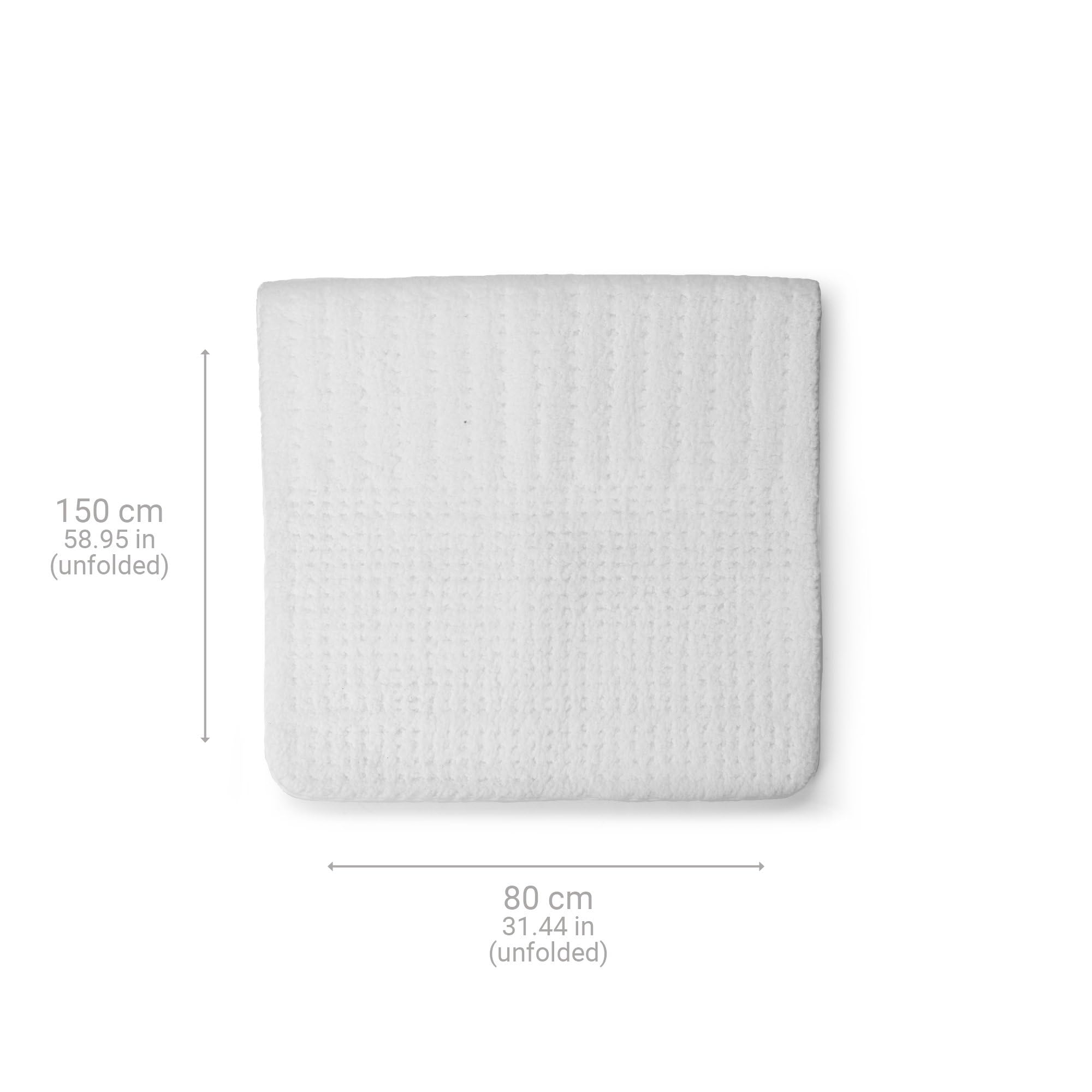 medisana HU 672 Sottocoperta elettrica super soffice, 150 x 80 cm, dorme come sulle nuvole, spegnimento automatico, protezione da surriscaldamento, 4 impostazioni di temperatura, lavabile