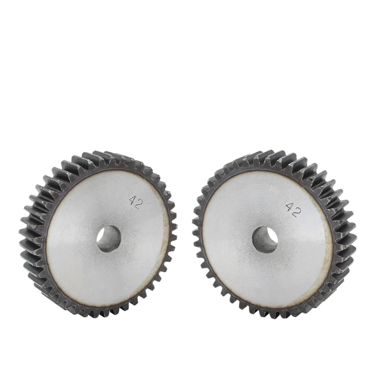 1pc Cylindrical Gear 2M-41/42/43/44/45/46/47/48/49/50T SC45# Carbon Steel Spur Gear Total Height 20mm High Frequency Quenching Teeth(2M50T - Bore 16 mm)