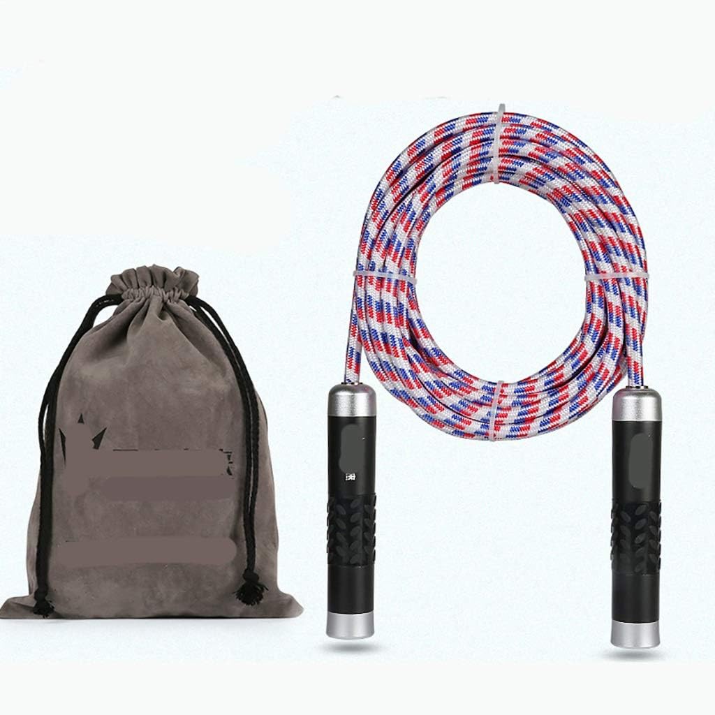 Jump Rope Aluminum Alloy Handle Skipping Gym School Group Multi Person Rope Jumping Fitness Equipment Skipping Rope 4-15m With Storage Bag