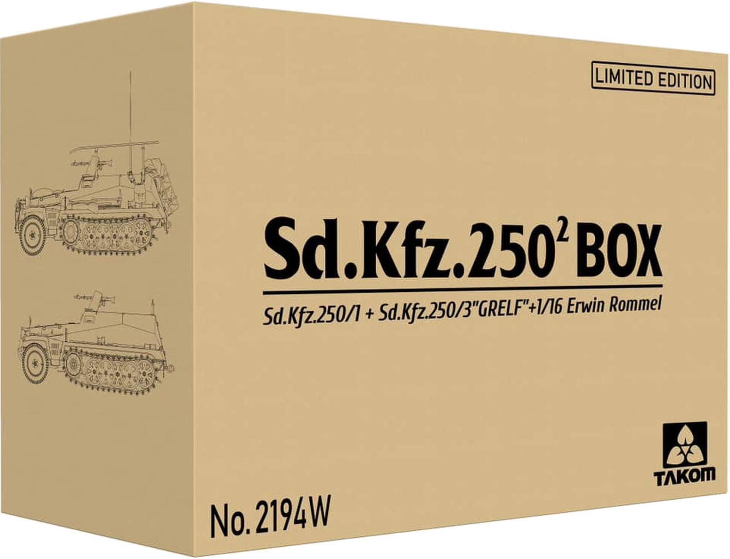 Amazon | タコム(TAKOM) 1/35 Sd.Kfz.250 ボックスセット (Sd