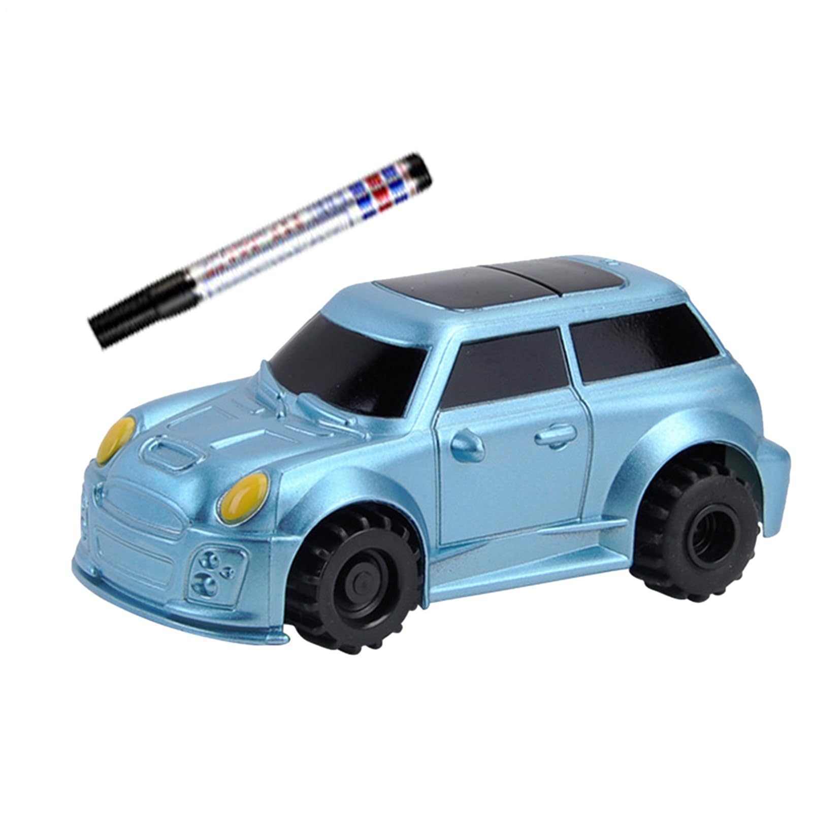 Optical Sensor Vehicle - Line Tracking Robot, STEM Educational Toy Drawing Car Kit, Marker, Path-Tracking Gadget, Sensor Recognition Machine,