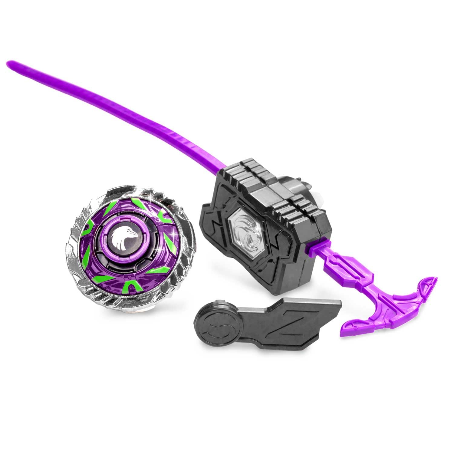 CRAZE Blade Starter Set Series 2 Coraxus - Battle Top with Launcher, Spinning Tops for Kids Multicolor, Standard - Image 2