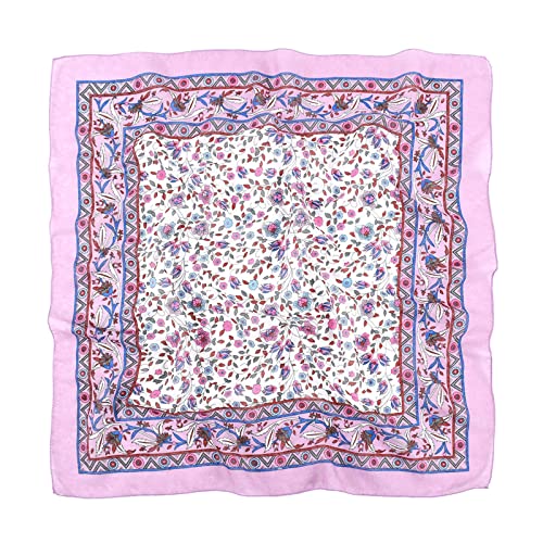 YOLAI Mixed Cotton Square Scarf Womens Bandana Hand Head Hair Scarfs Handbag Wraps Sleeping Headscarf Headdress3