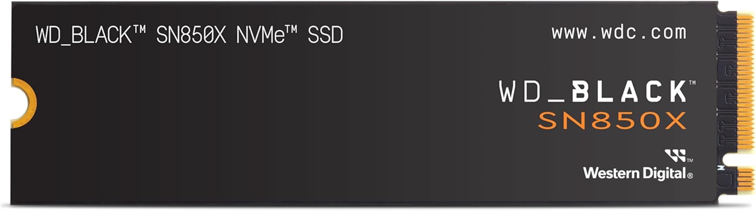 WD_BLACK 2TB SN850X NVMe Internal Gaming SSD Solid State Drive - Gen4 PCIe