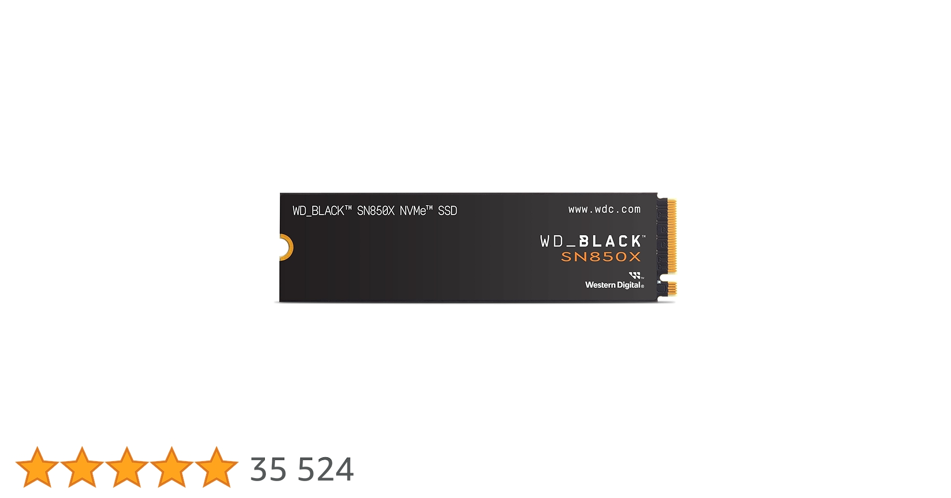 Wd Sn850X WDS100T2X0E Dysk Ssd, Czarny, 1 TB : Amazon.pl