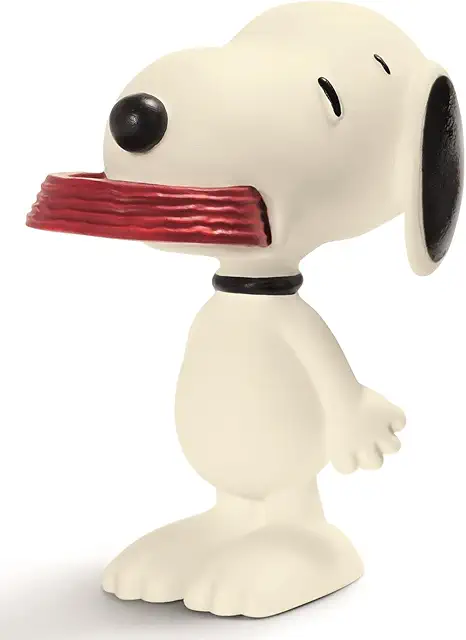 Figura Snoopy con Cuenco - Snoopy Figuritas Schleich 22002