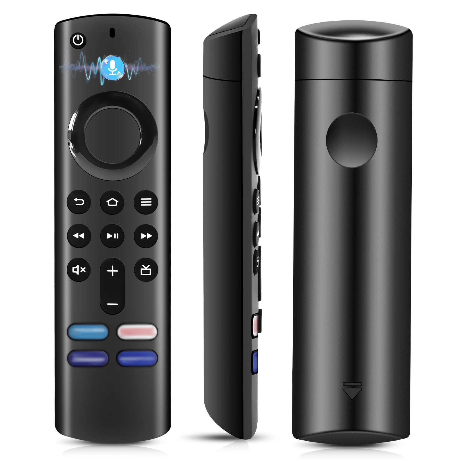 Telecomando Vocale Sostitutivo 3RD Gen per Fir-e AMZ Smart TVs-Stick(2nd Gen & 3rd Gen)/Lite,4K,4K Max,Per AMZ Smart TV Cube (2nd Gen & 3rd Gen) TVs