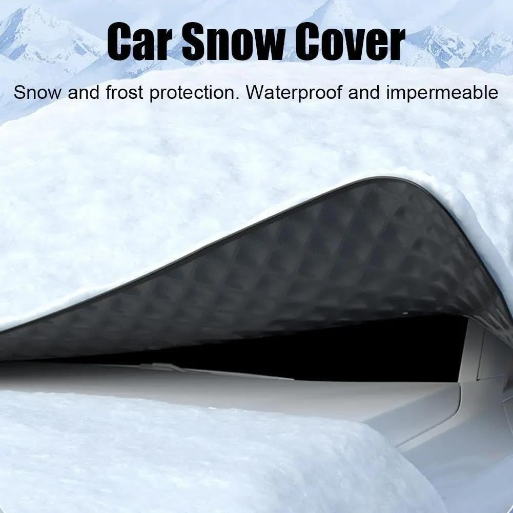 Housse de Protection pour Pare-Brise Couverture De Neige Pour Fenêtre Avant De Voiture Aimant De Couverture De Pare-brise De Voiture Anti-gel Pour Fenêtre D'hiver Pour SUV MPV Protection Pare Brise Hi