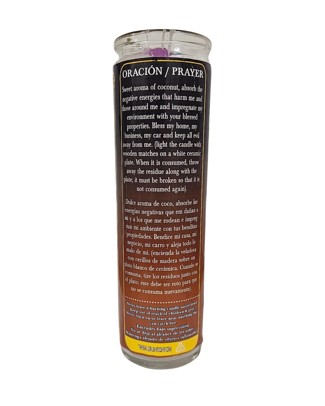 Coconut Prepared Candle Coco veladora olofin