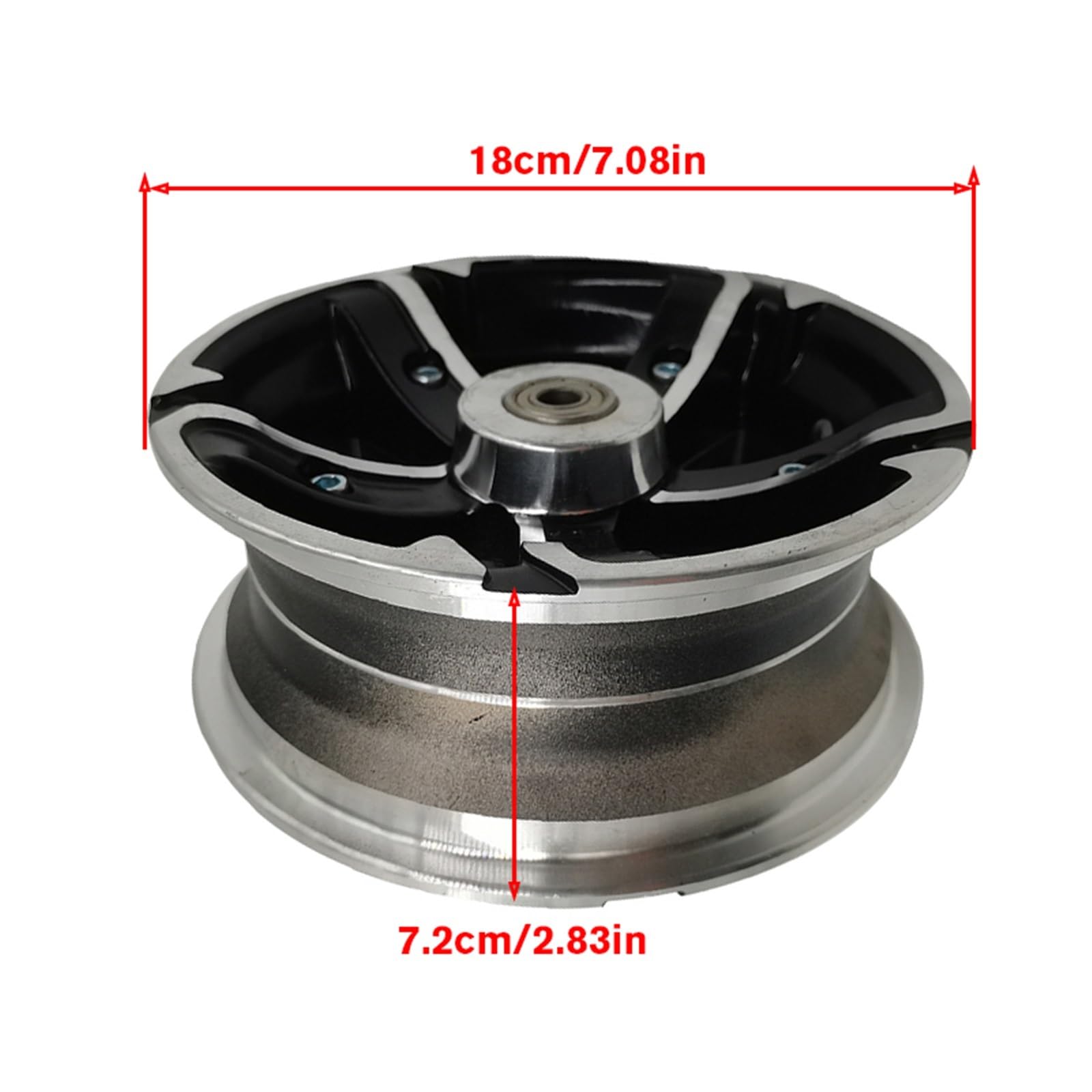 Cerchio da 11 pollici 90/65-6.5 o 110/50-6.5 per ruote anteriori posteriori scooter con freni a disco CERCHIO(Rear rim)