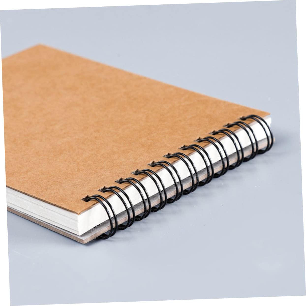 TEHAUX Carnet de Croquis à Spirale Papier Dessin Marron A4 Lot de 2