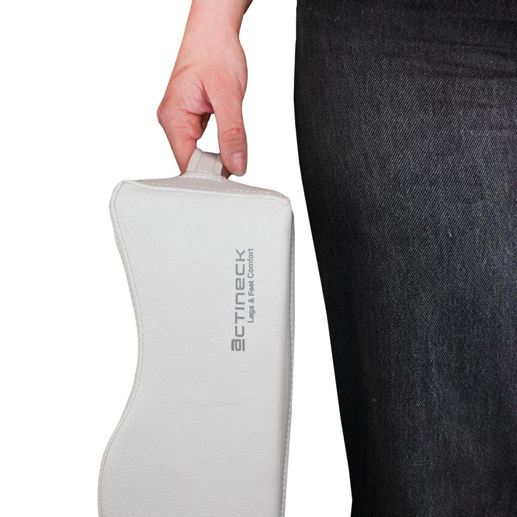 Almohada para Piernas con Varices - Cojin reposapiernas, dolor de espalda y rodillas, cuña para piernas pesadas, mejora la circulación piernas hinchadas, ergonomico, previene retencion de liquidos