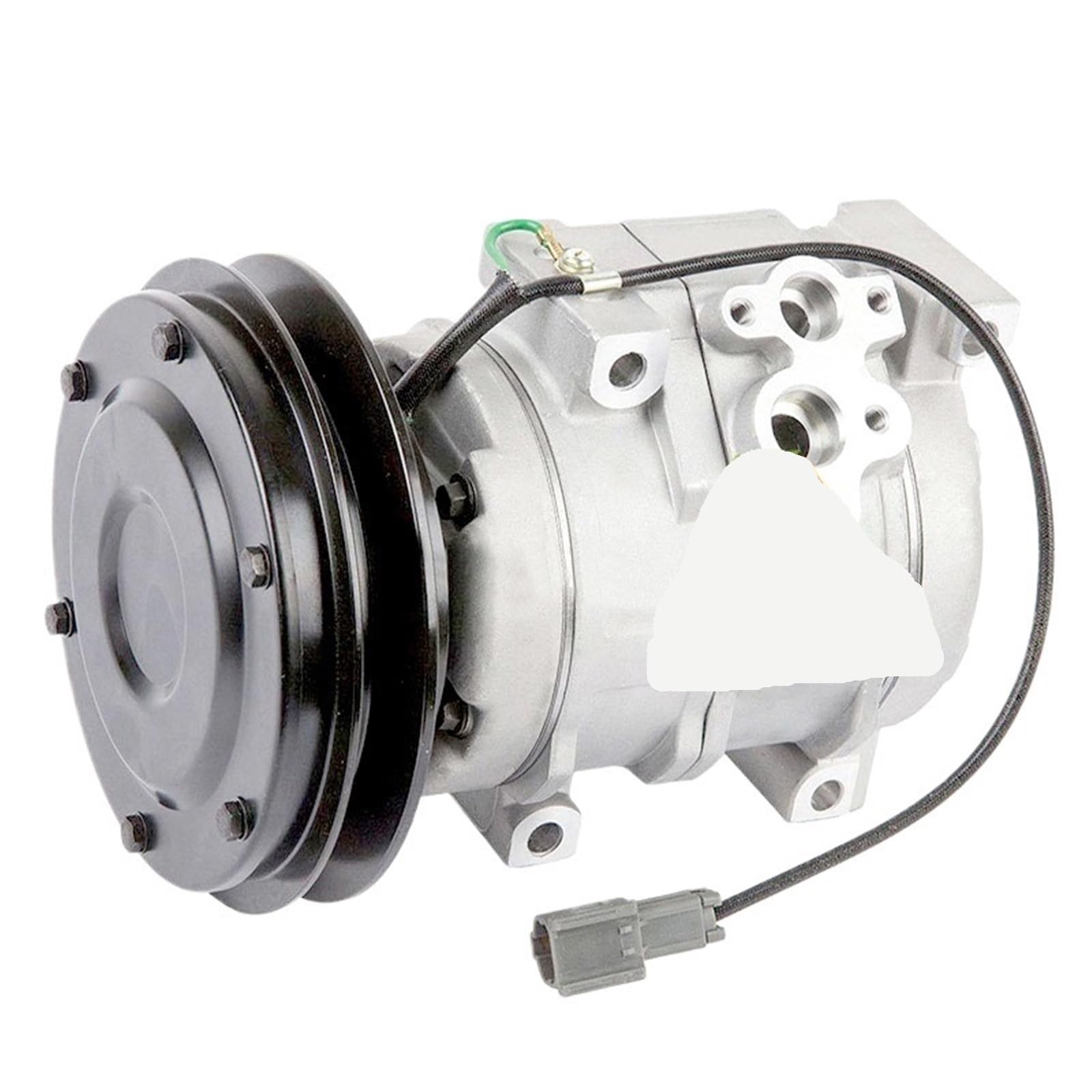Rgimatvex 12V 10S15c Ac Compressor Compatible With Kobelco John Deere Excavator 450Clc 450Dlc 600Dlc 4210731220 20Y9796121 4472204052 4472204053(12V)
