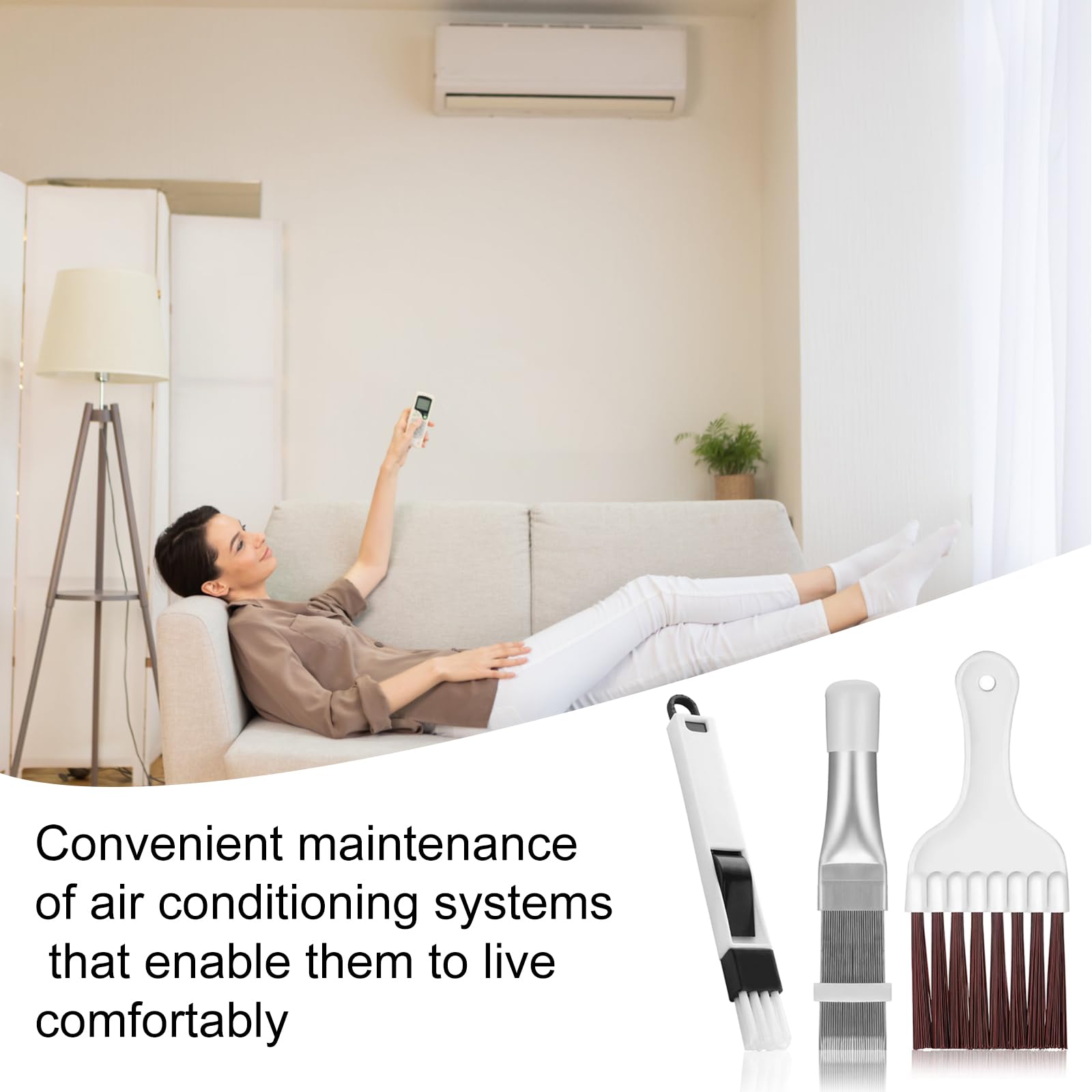 Lot De 4 Peignes à Condensateur Sèche-Linge - Nettoyage Climatiseur Réfrigérateur Verda