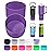 PICcircuit 2PCS for Stanley Boot, Silicone Bottom for Quencher Adventure 40oz 30oz IceFlow 20oz 30oz Bottle&for Hydroflask Tumbler 12-24oz for Stanley Cup Accessories Avoid Scratches&Noise