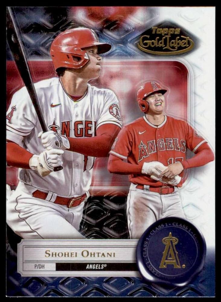 TOPPS SHOHEI OHTANI ROOKIE CARD GOLD