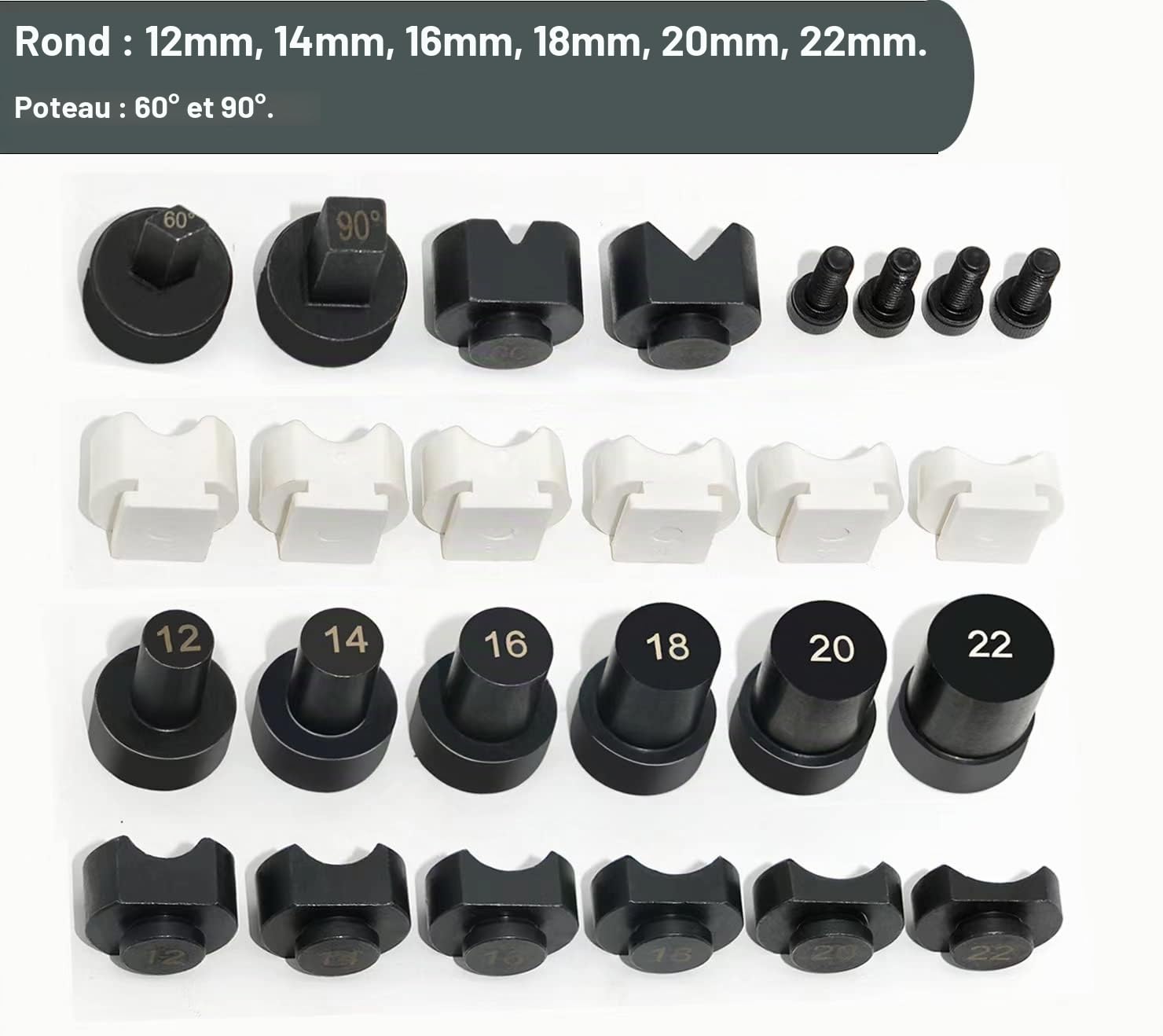 Ensemble d'outils de cintrage de bagues – Machine à cintrer les anneaux avec matrices en nylon, outil de cintrage de bagues pour bijoux, outil de mesure multifonction pour bijoux