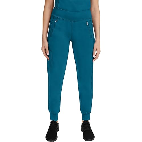 Healing Hands Jogger Scrubs for Women 6 Pocket Tara Scrub Pant 9233 Purple Label