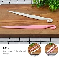 Vista 6 de Cuchillo de espátulas de plástico, 20 piezas, cuchillo para desmoldar, cortador de plástico, herramientas para hornear, espátulas, espátulas