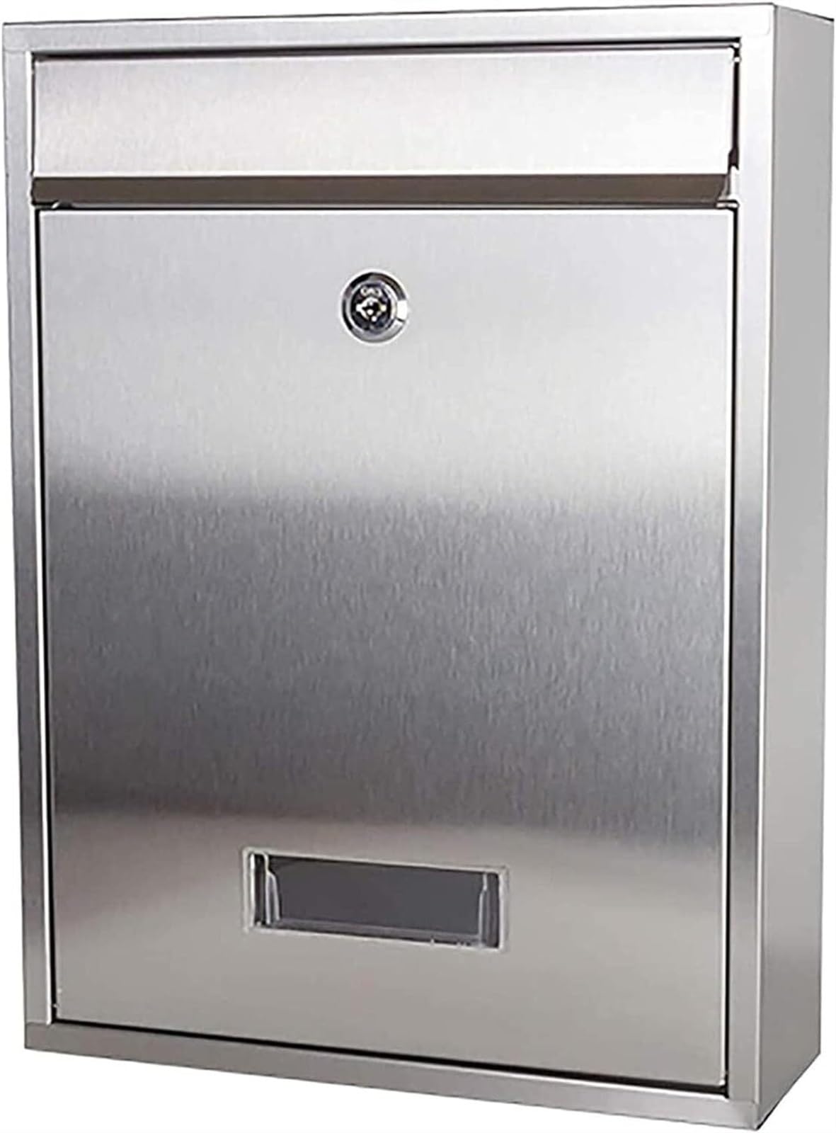 letter box, Modern Mail Box Stainless Steel Mailbox Lockable Postbox Letter Mailboxes Post