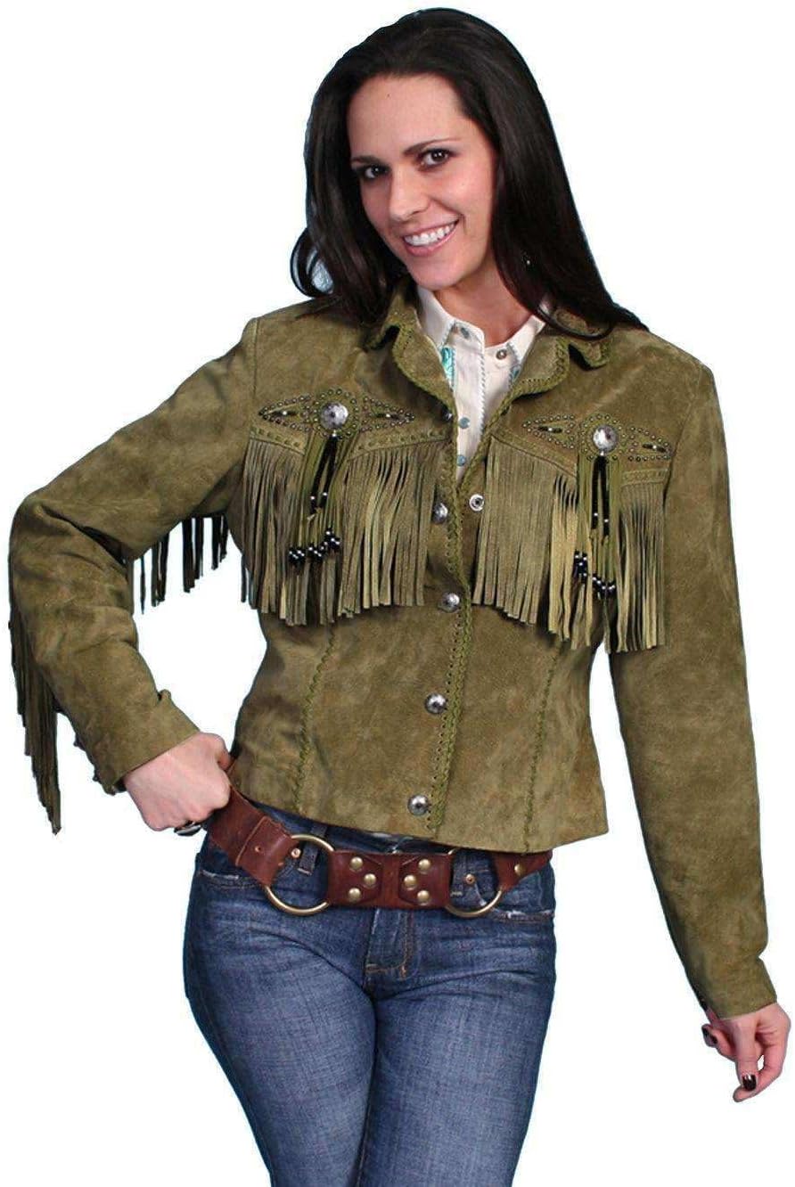 Beaded Fringe Jacket for Women by Scully
