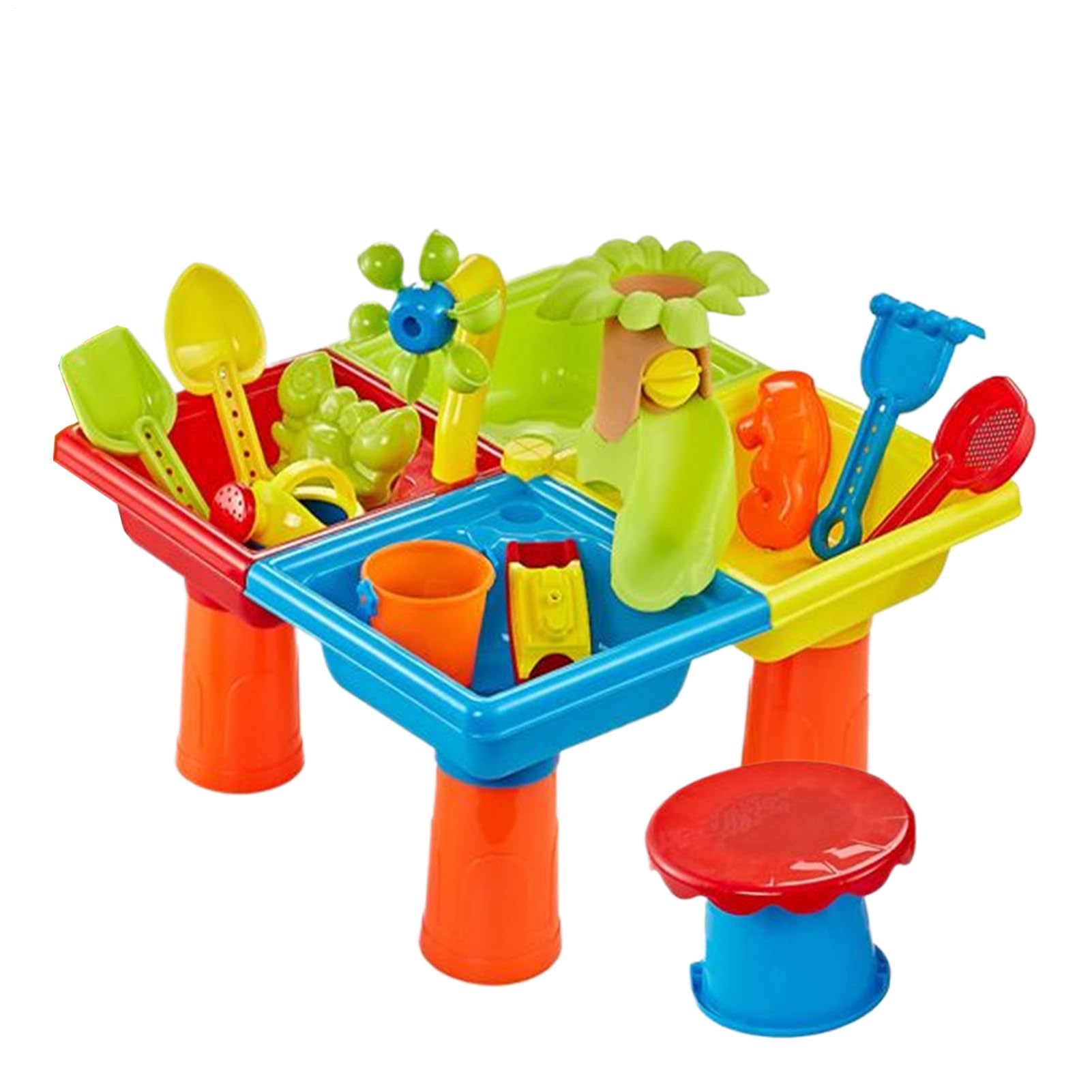 Mesa de y agua, parque infantil de y agua para niños | Juego educativo sensorial con juguete de baño para niños interior y exterior