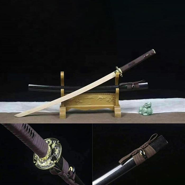 Buy Wooden sword, 103cm ninja sword samurai Japanese sword wooden props