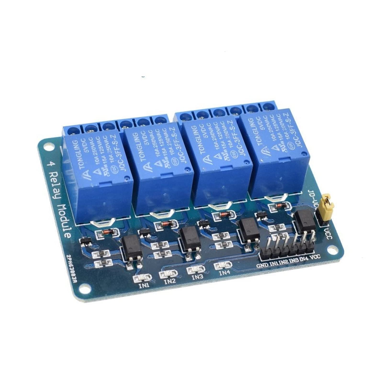 1 Uds 5v 12v 24v 2 4 Módulo de relé 8 canales con optoacoplador. Salida vías(6 Channel Relay 12v)
