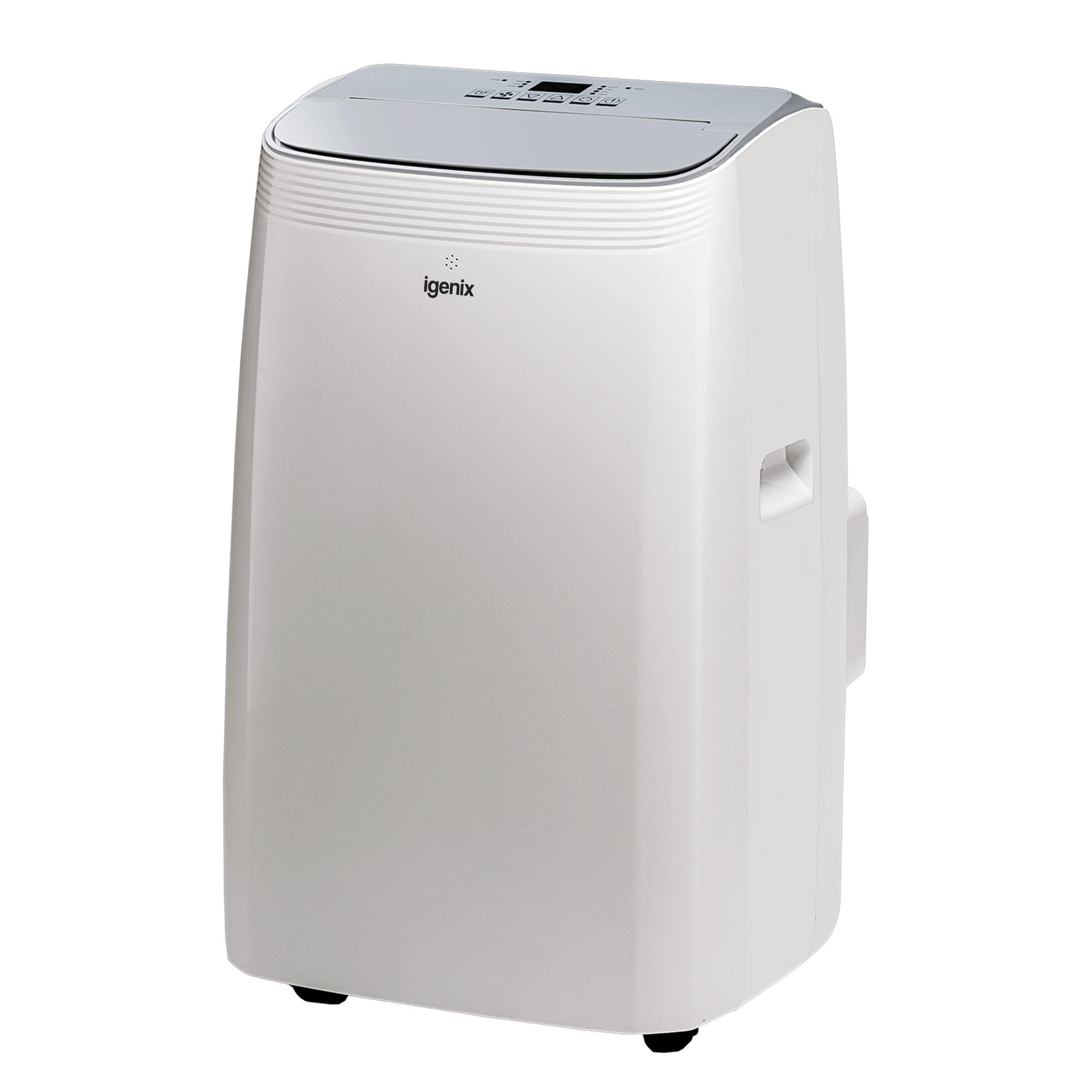 Igenix 9000 BTU 4-in-1 Portable Air Conditioner White, Cooling & Heating Fan Dehumidifier, A Rated, 18m² Coverage, 24hr Timer, IGAC03009W