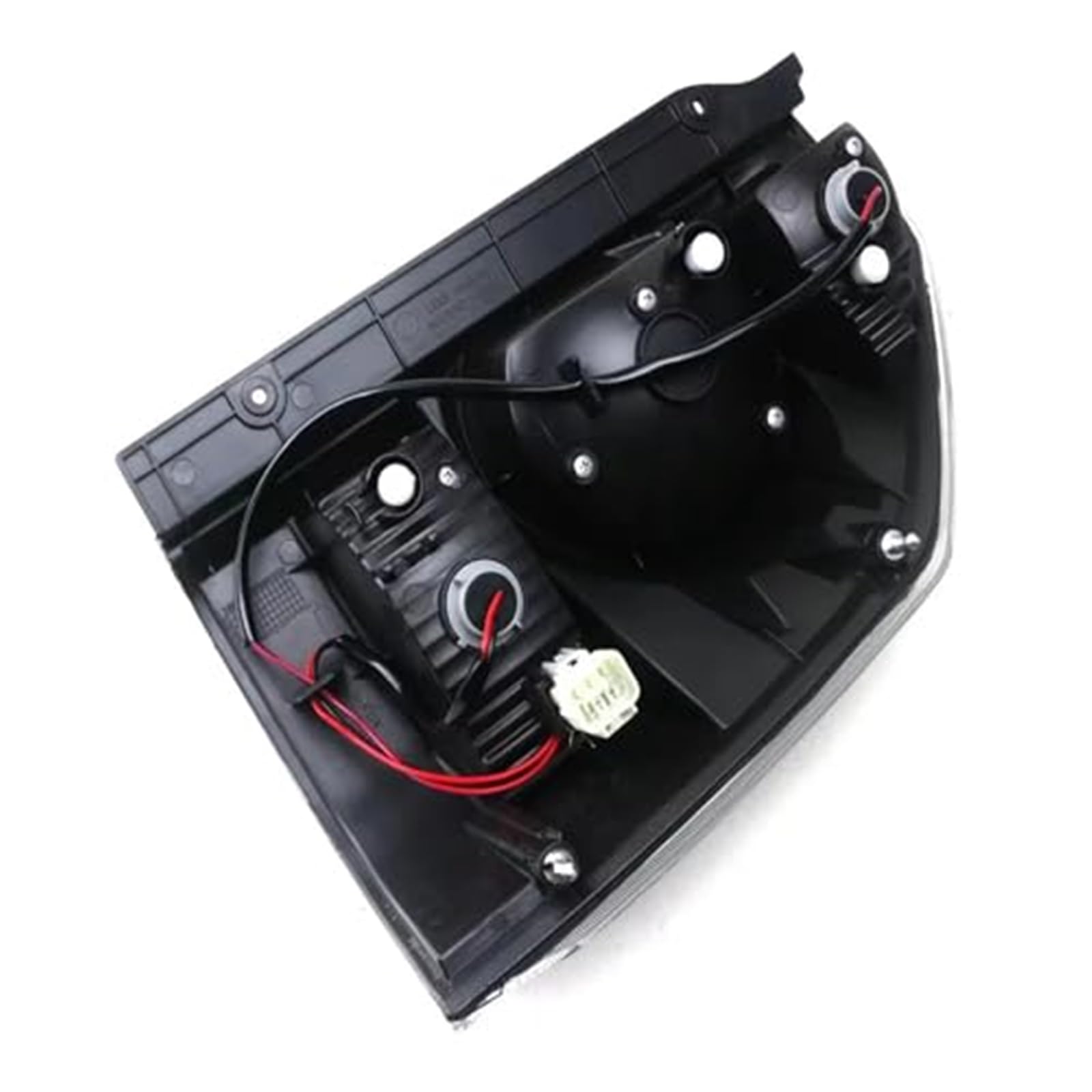 Dla Mitsubishi, dla Pahro, dla Montero V73 2003 2004 2005 2006 tylny kierunkowskaz hamulca reflektor przeciwmgielny akcesoria samochodowe Lampka kontrolna lusterka(BLACK Right)