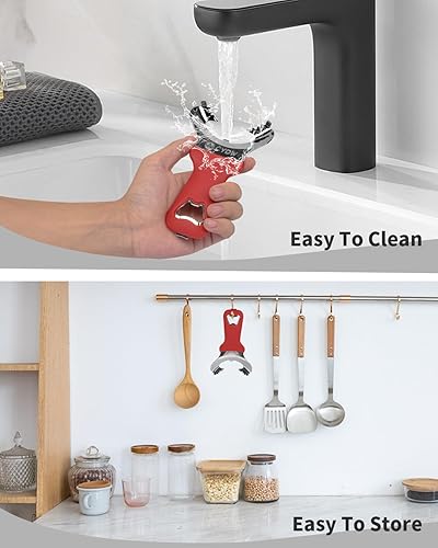 Miniatura 8 de Herramienta para abridor de tarros Mason sin abolladuras ni daños en la tapa, abrelatas manual multiusos, utensilio de extracción manual de mano