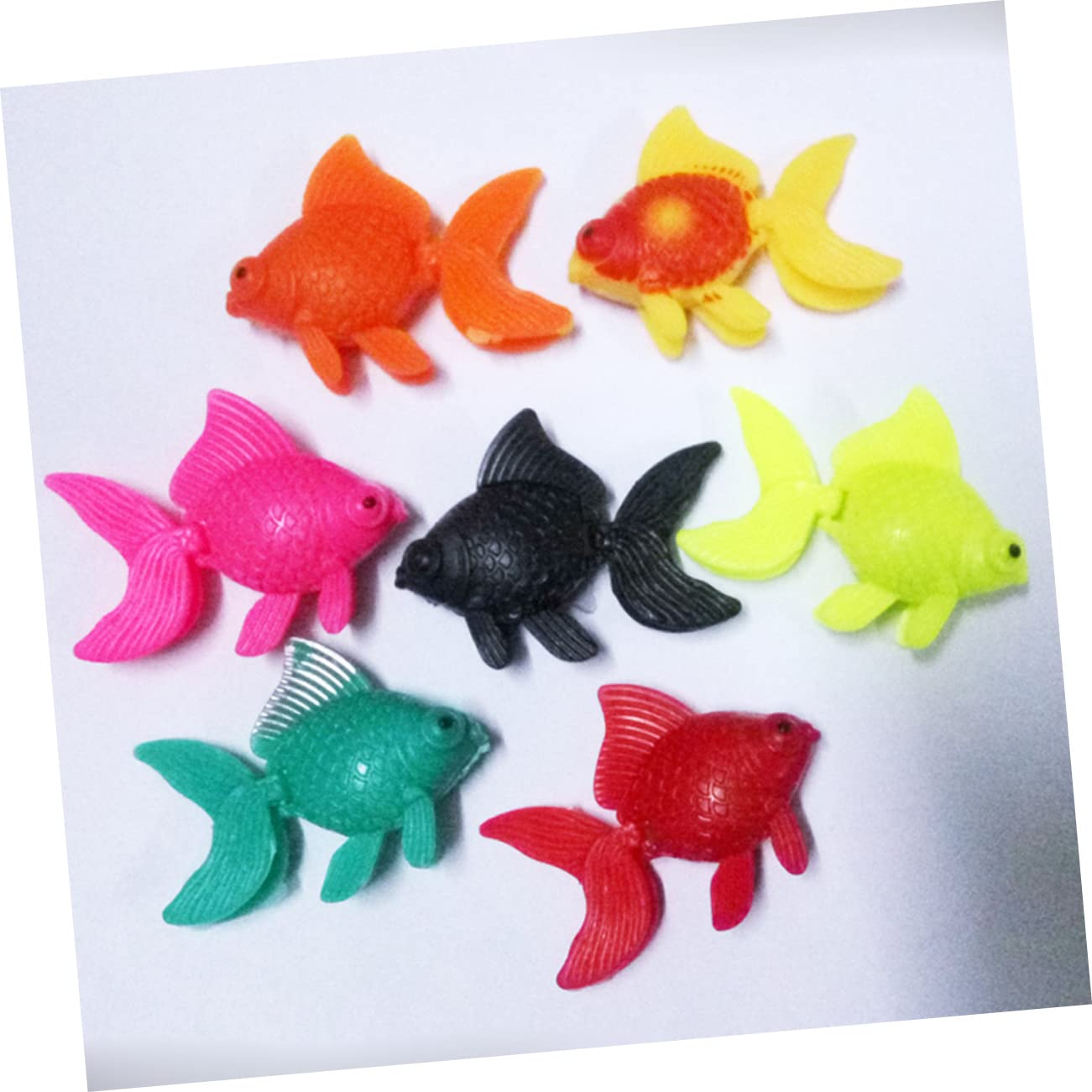 POPETPOP 4 Juegos Bonita Decoración De Acuario De Juguete Decoraciones De Peceras Accesorios para Peceras Pestañas De Raíz para Plantas De Acuario Figura De El Plastico 35 Uds * 4