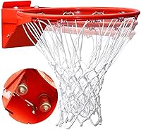 Proslam 180° Heavy Duty Breakaway Basketball Rim - 18" Professional Flex Rim for 5x5, 5x4, 4x3, 5x3 Backboards